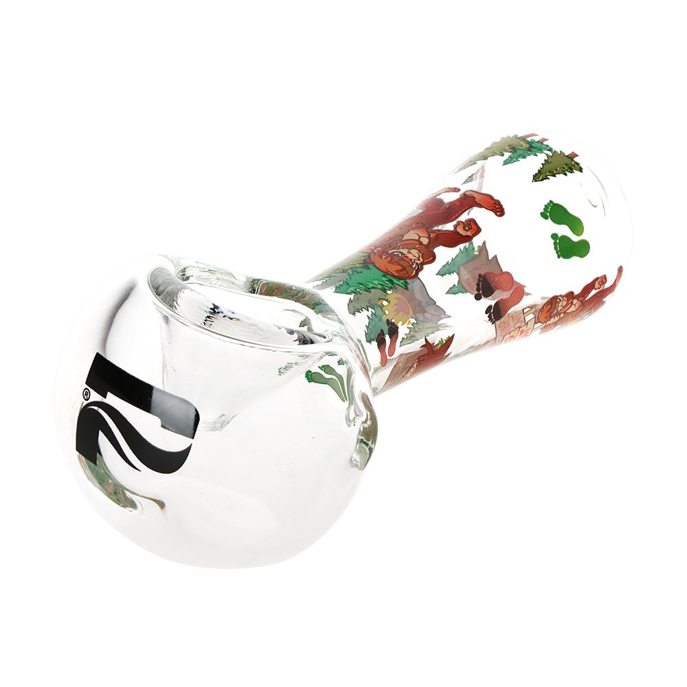 3CT BUNDLE - Pulsar Grumpy Bigfoot Glass Spoon Pipe - 4.5", BDD Wholesale