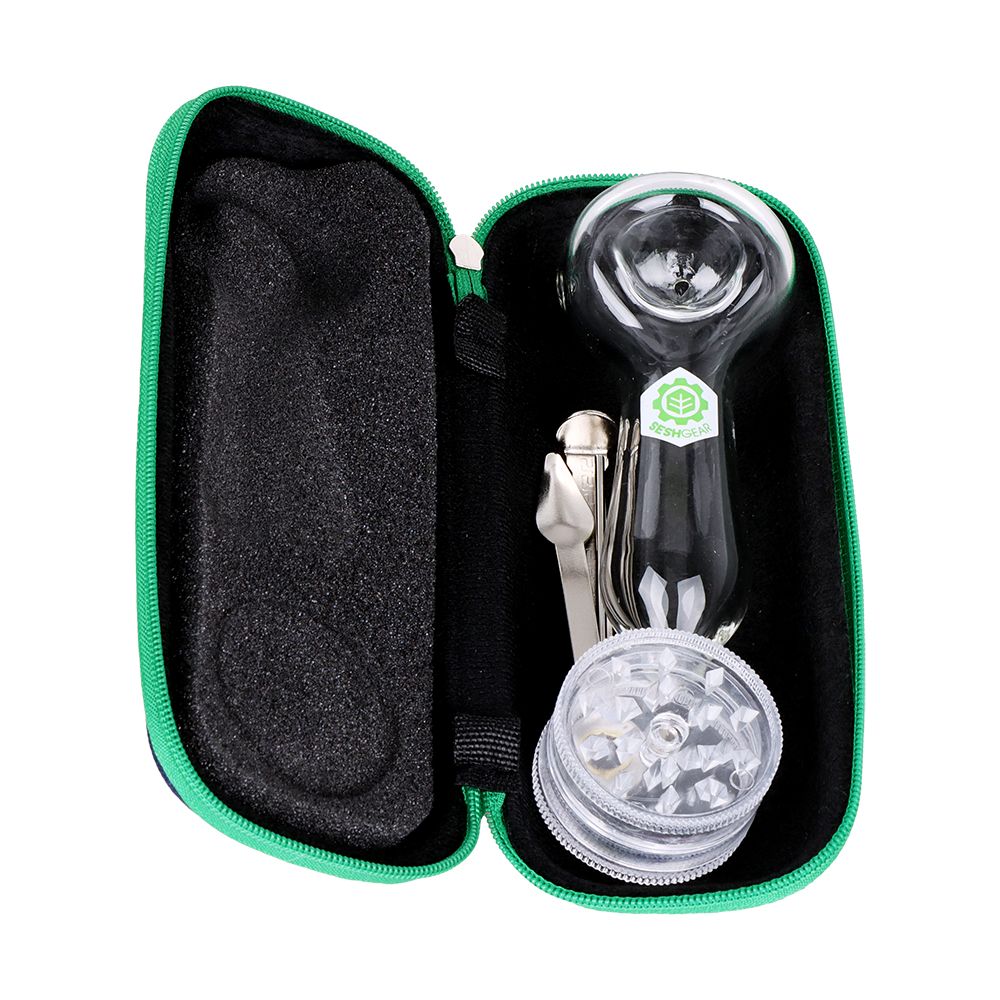 3CT BUNDLE - SeshGear Hand Pipe Travel Kit - 4"