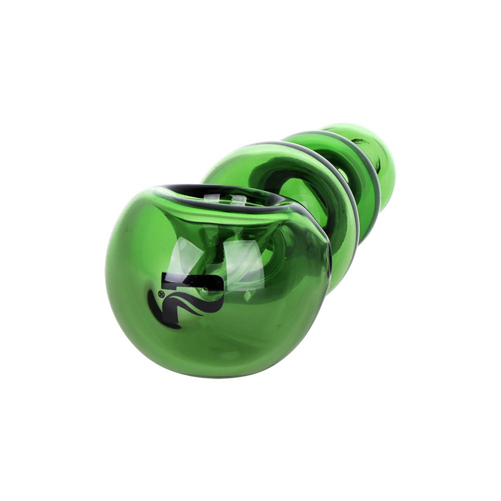 4CT BUNDLE - Pulsar Spherical Spoon Pipe - 4" / Blue, Green, Pink, Smoke, BDD Wholesale