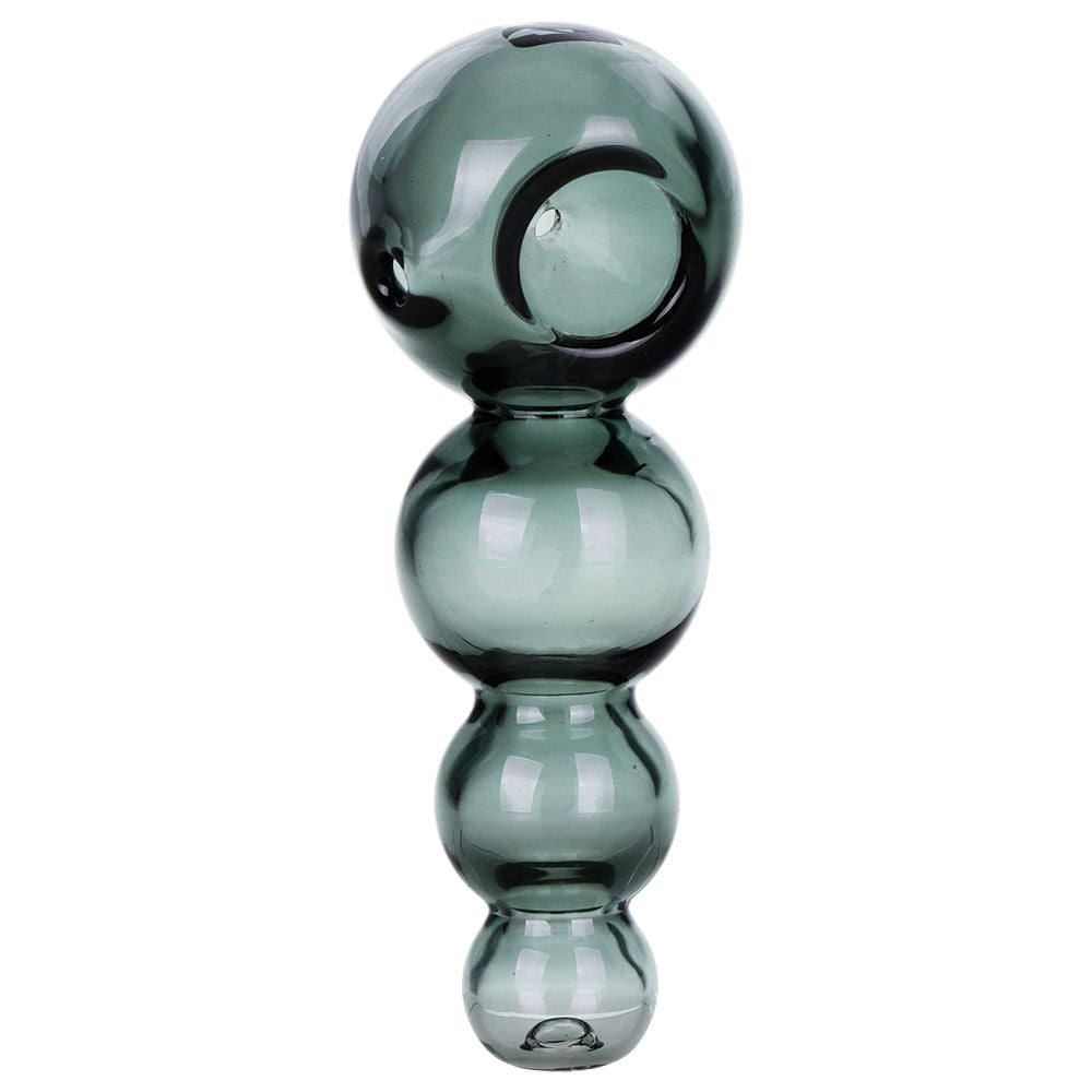 4CT BUNDLE - Pulsar Spherical Spoon Pipe - 4" / Blue, Green, Pink, Smoke, BDD Wholesale