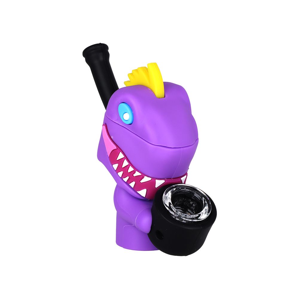 8CT DISPLAY - SeshGear Silicone Squad Secret Stash Hand Pipes - 4" / Assorted Designs, BDD Wholesale