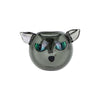 3CT BUNDLE - Pulsar Black Cat Glass Hand Pipe - 5", BDD Wholesale
