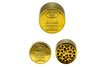 The Shiny Gold Coin Grinder - (2") (50mm)