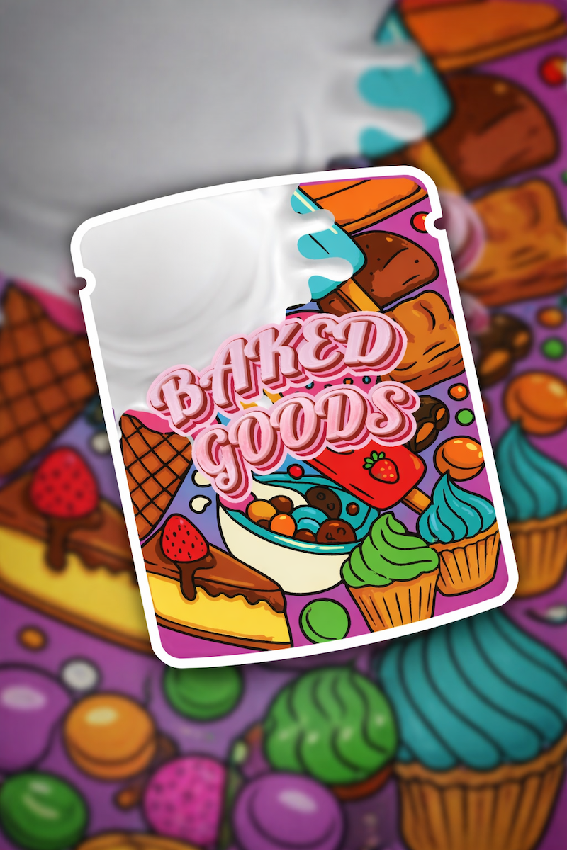 Custom Printed 3.5oz Baggies – Design R, BDD Wholesale