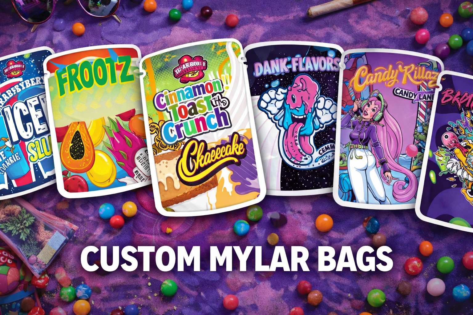 Custom Print Baggies – Upload Your Own Design, BDD Wholesale