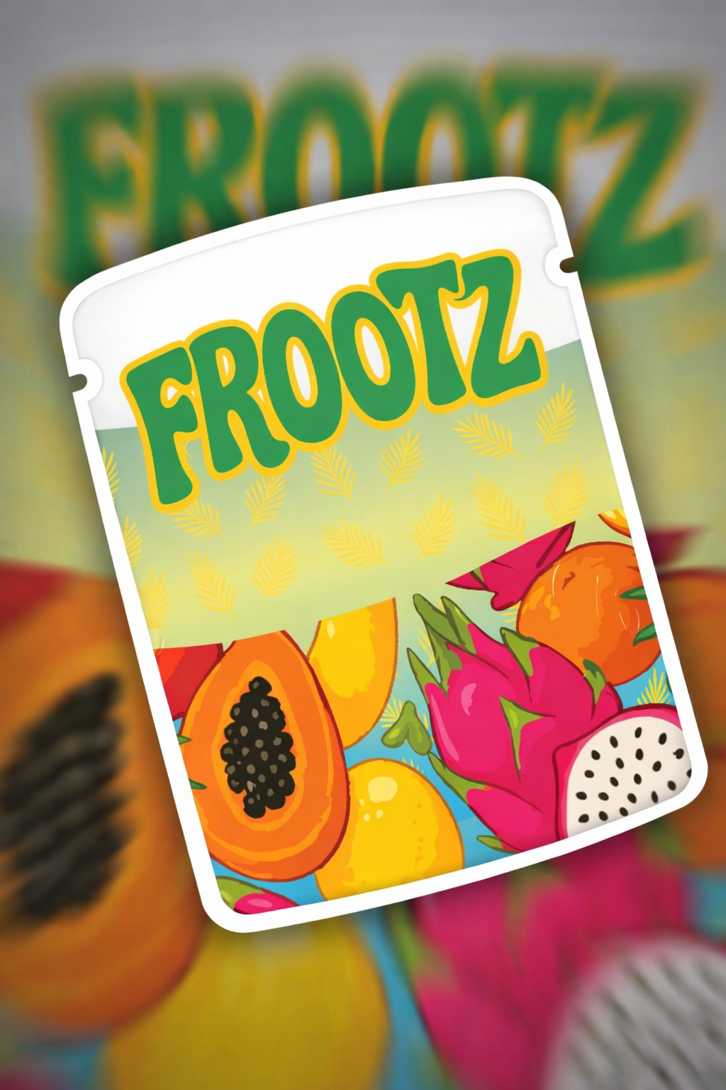 Custom Printed 3.5oz Baggies – Design H, BDD Wholesale