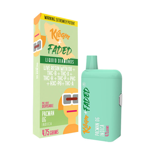 Kream + Faded 3.75 Gram Rechargeable Disposable