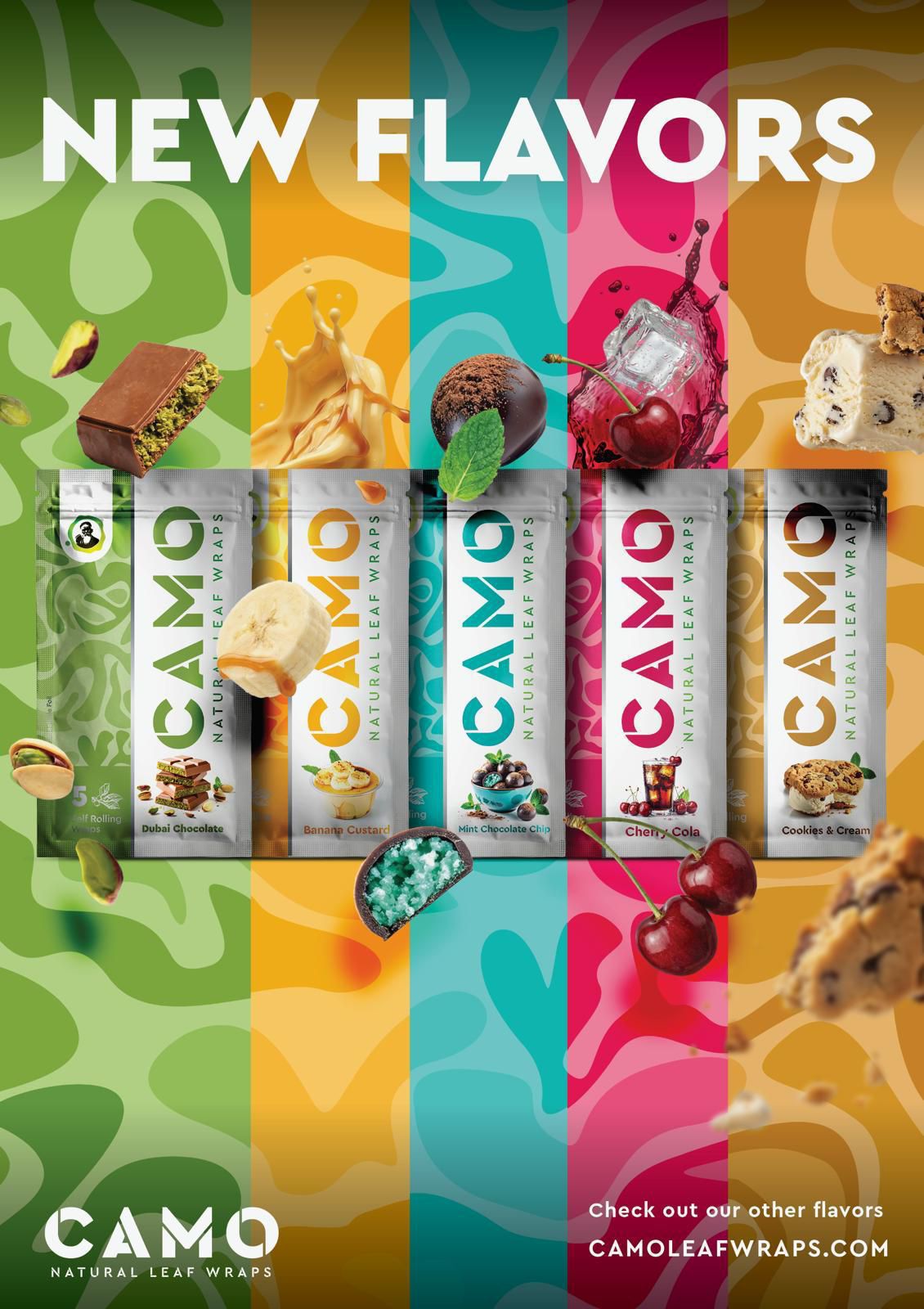 CAMO New 2026 Flavors