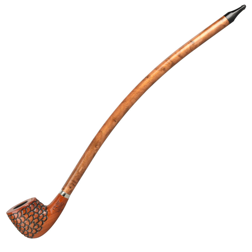 Pulsar Shire Pipes The Archivist | Engraved Billiard Churchwarden Smoking Pipe, BDD Wholesale