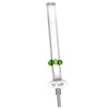 Glass Honey Straw w/ Titanium Tip - 6", BDD Wholesale