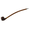 Pulsar Shire Pipes Curved Engraved Cherry Wood Tobacco Pipe - 15", BDD Wholesale