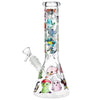 Pocket Monsters Beaker Glass Water Pipe - 10" / 14mm F, BDD Wholesale