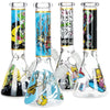 Don't Have A Cow Beaker Glass Water Pipe - 10" / 14mm F / Designs Vary, BDD Wholesale