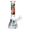 One Treasure Beaker Glass Water Pipe | 10.25" | 14mm F, BDD Wholesale