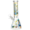 Japanese Animation Girl Version 2 Beaker Glass Water Pipe - 10" / 14mm F, BDD Wholesale