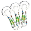 3CT BUNDLE - Rich and Shorty Glass Spoon Pipe - 4.5", BDD Wholesale
