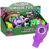 18CT DISPLAY - Cool Characters Silicone Hand Pipe - 3"- 4.25" / Assorted Colors & Characters, BDD Wholesale