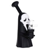 Scary Mask Silicone Water Pipe w Glass Bowl - 6.3" / 14mm F, BDD Wholesale