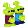 Cute Alien Silicone Water Pipe w/ Glass Bowl - 5.25" / Colors Vary, BDD Wholesale