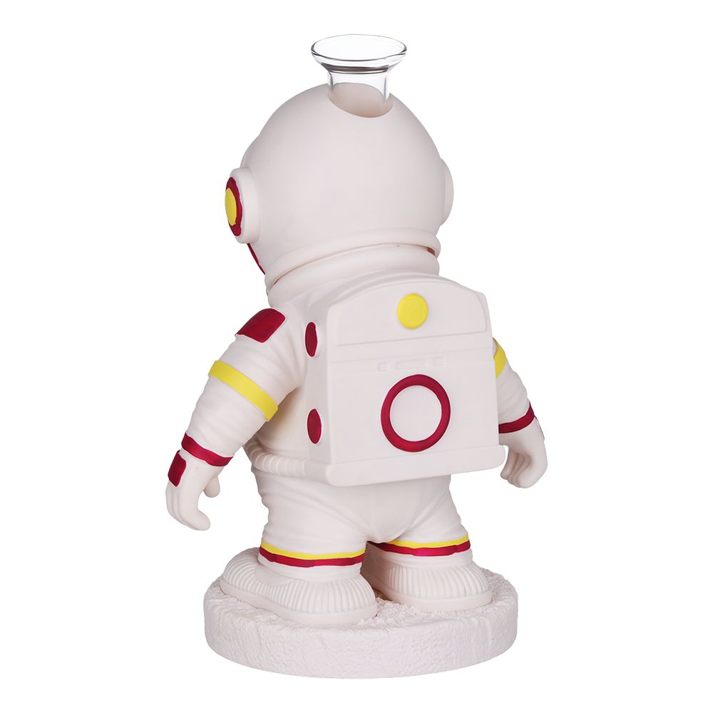 Spaceman Glass & Vinyl Water Pipe - 10" / 14mm F, BDD Wholesale
