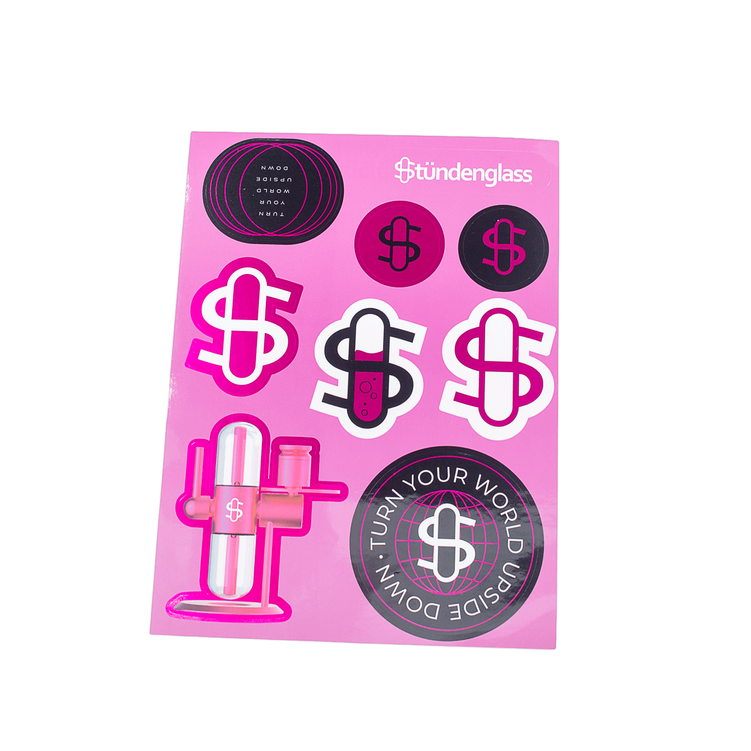 Stündenglass Kompact Gravity Infuser - Pink, BDD Wholesale