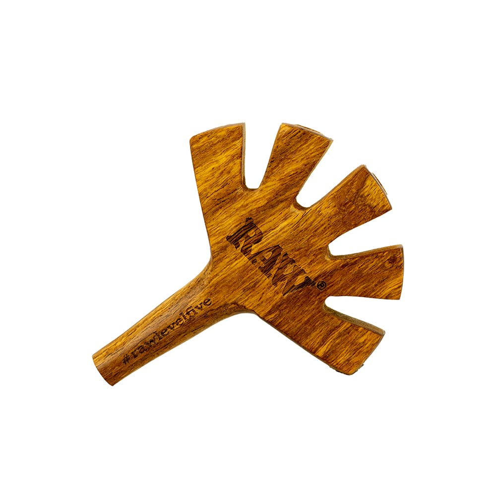 RAW Level Five wooden holder - detail view