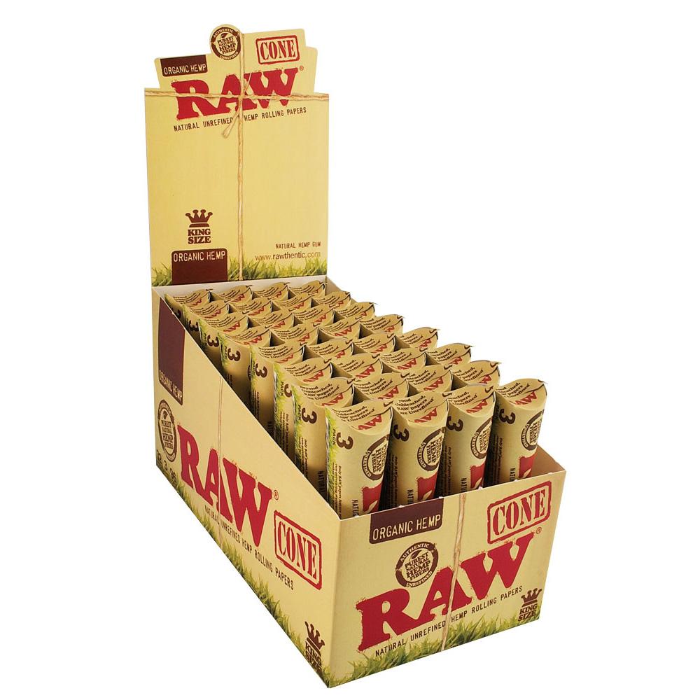 RAW Organic Hemp Cones, BDD Wholesale