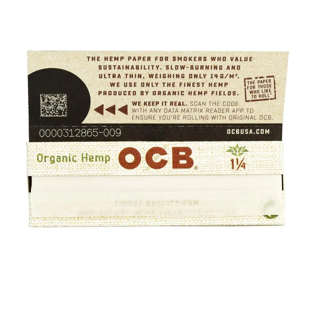 OCB Organic Hemp Rolling Papers, BDD Wholesale