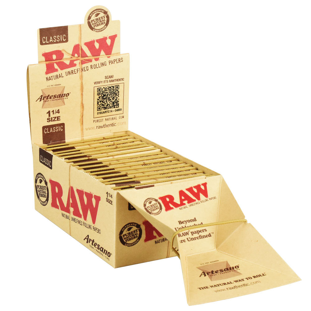 RAW Artesano Rolling Papers | 1 1/4 Inch, BDD Wholesale
