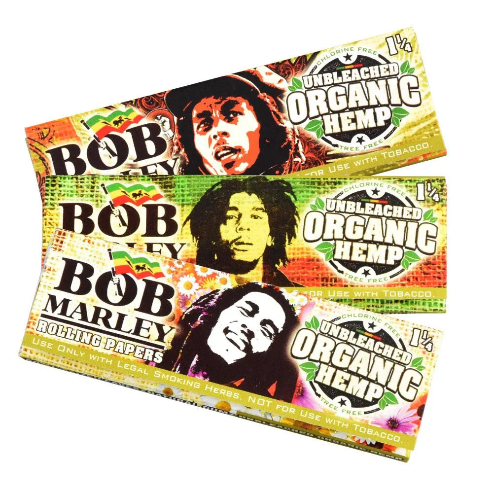 Bob Marley Rolling Papers Organic Hemp, BDD Wholesale