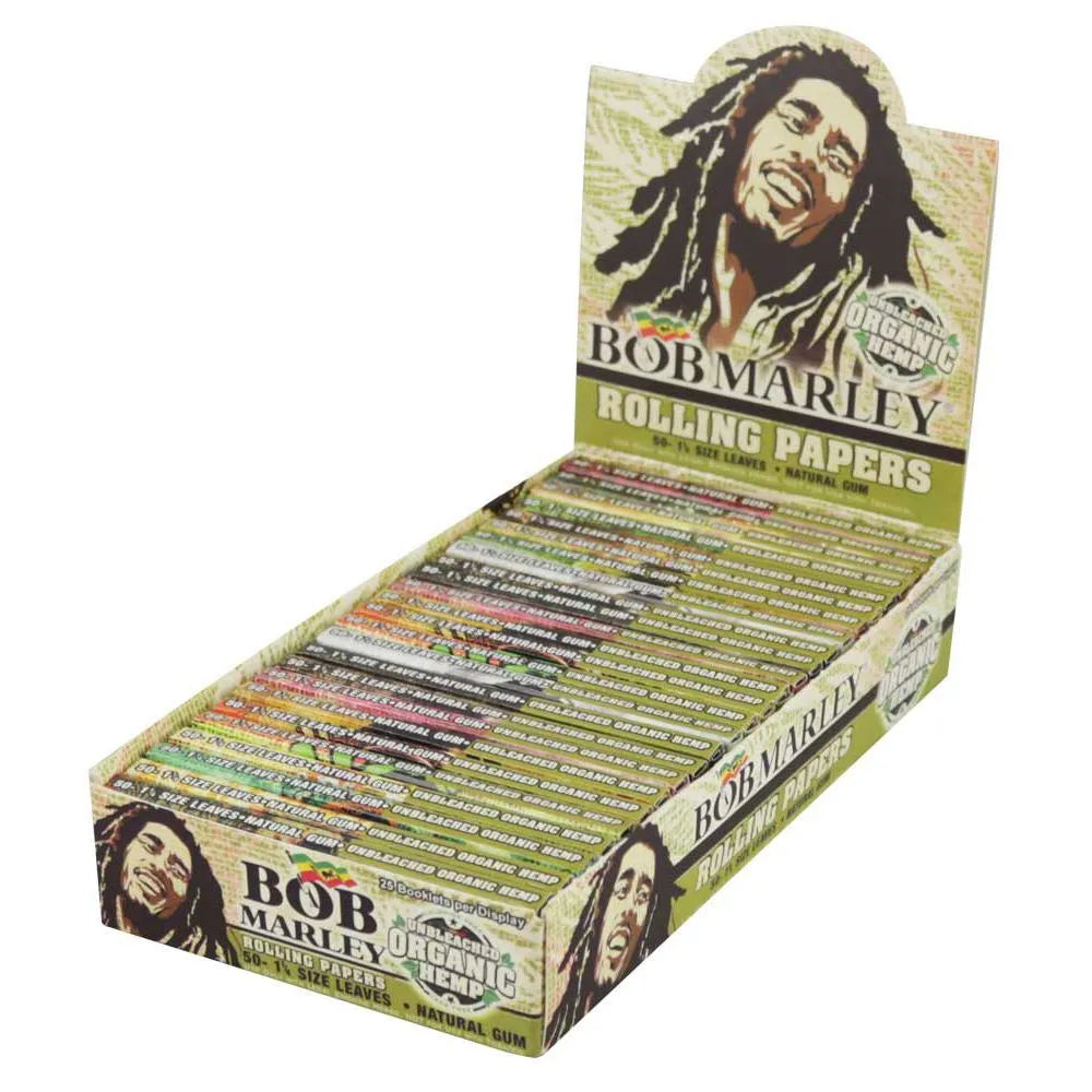 Bob Marley Rolling Papers Organic Hemp, BDD Wholesale