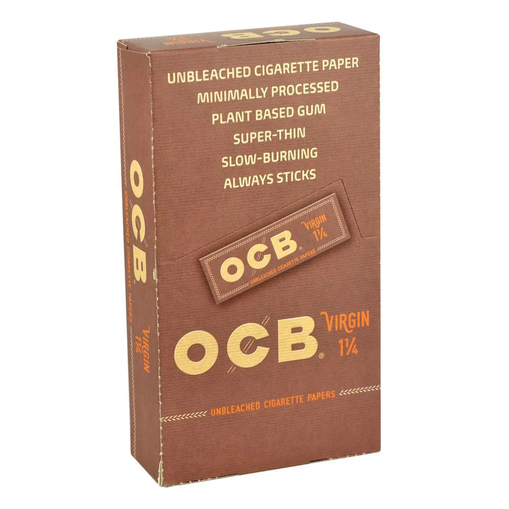 OCB Virgin Rolling Papers | 1 1/4 Inch, BDD Wholesale