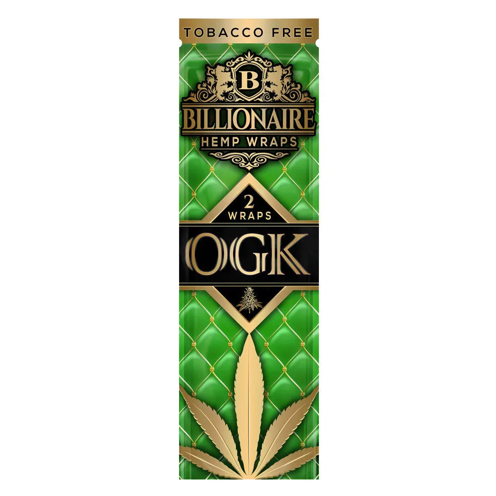 Billionaire Hemp Blunt Wraps, BDD Wholesale