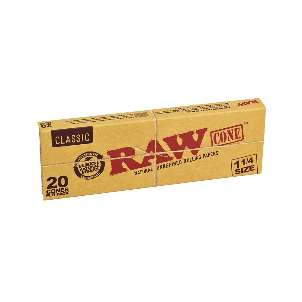 RAW Classic Cone | 20pk | 12pc Display, BDD Wholesale