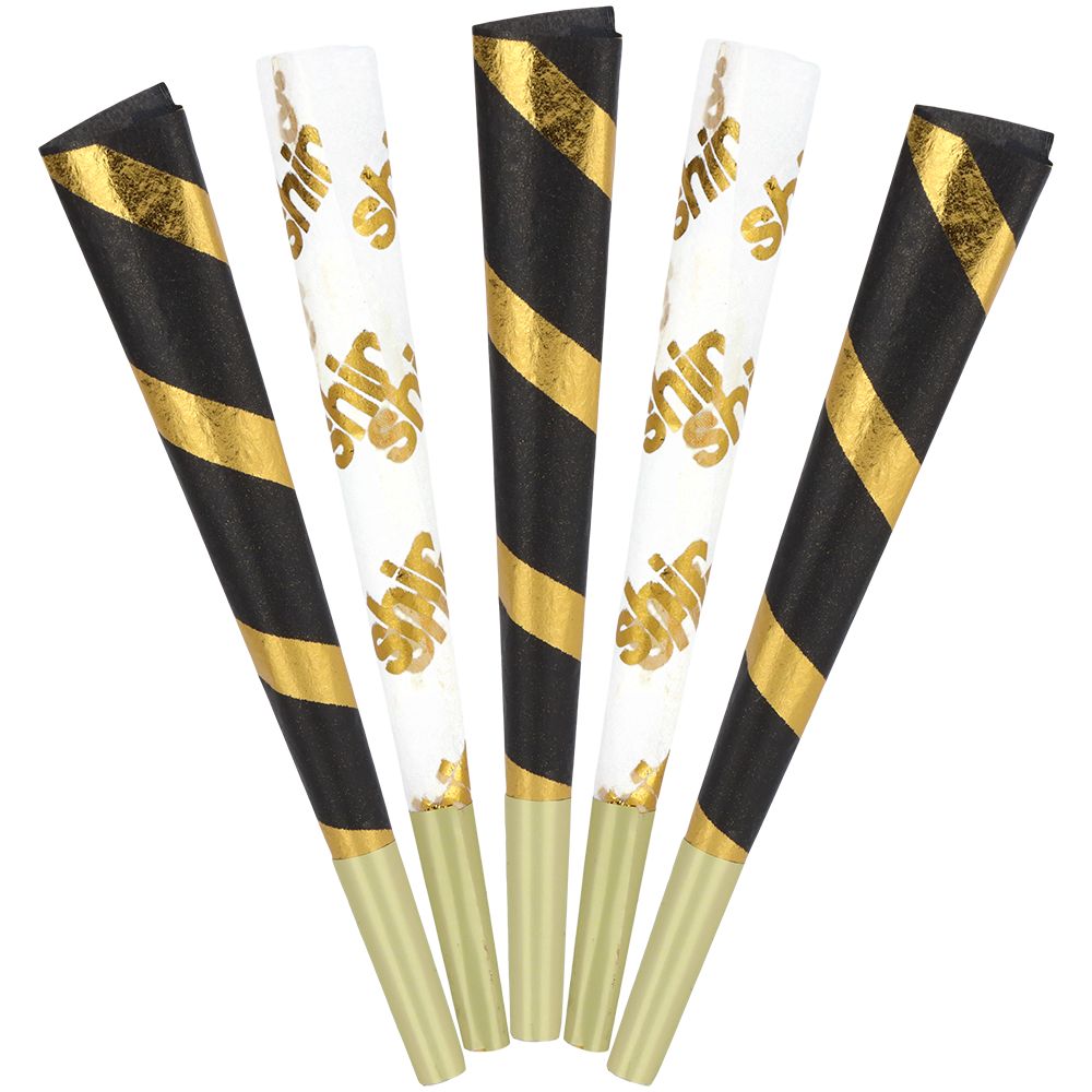 Shine 24K Gold Pre-Rolled Cones | King Size | 50pc Jar, BDD Wholesale