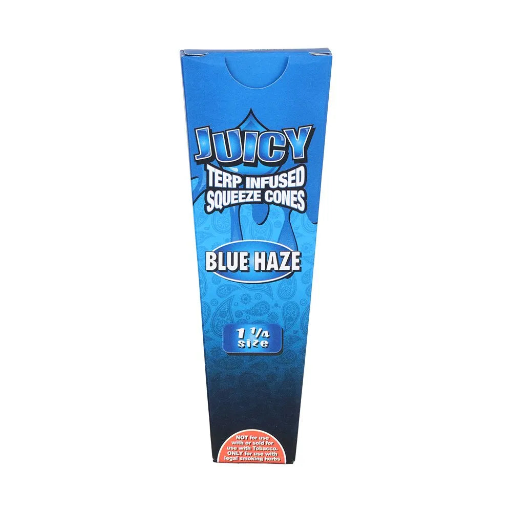 Juicy Terp Infused Squeeze Pre-Rolled Cones | Blue Haze | 30pk Display, BDD Wholesale