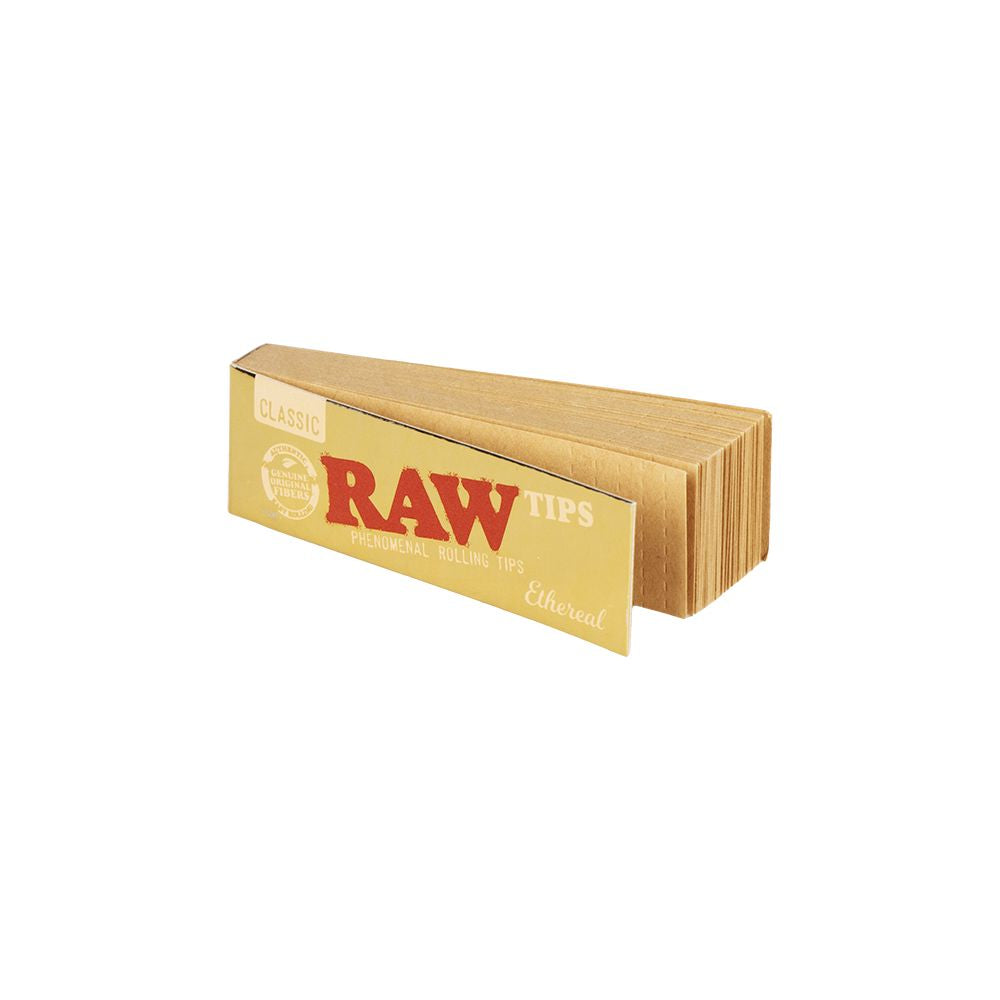50CT DISPLAY - RAW Ethereal Rolling Tips - 50pc, BDD Wholesale