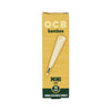 OCB Unbleached Bamboo Pre-Rolled Cones | 24pk Display, BDD Wholesale