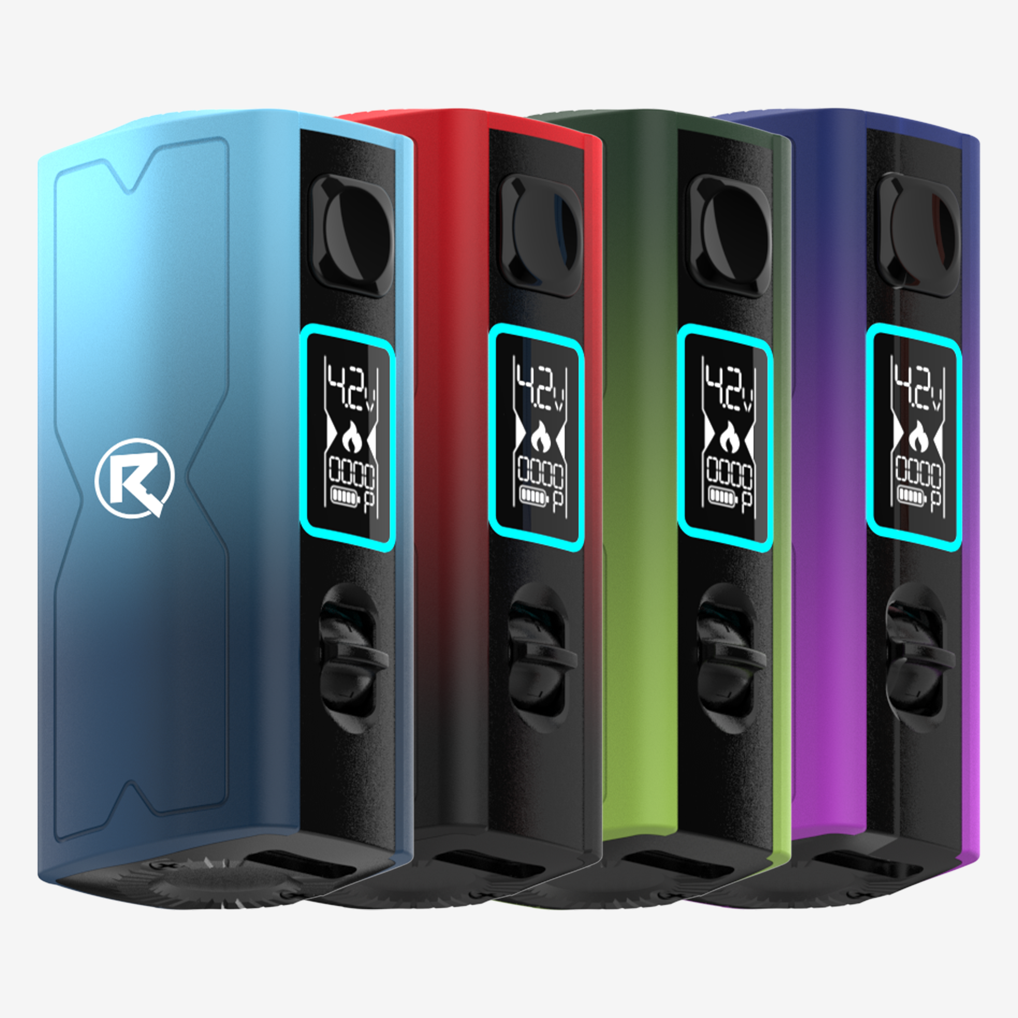 Riddles • Revet | 510 Cart Battery • 12 Battery Display, BDD Wholesale