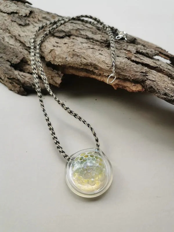 Hand Blown Glass Pendant - Style 1