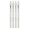 Pulsar Glass Vapor Straw - 10" / Colors Vary / Sold Individually, BDD Wholesale