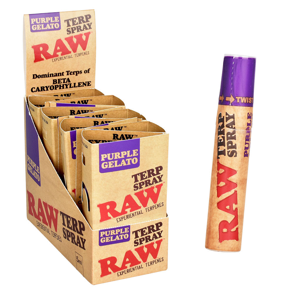 RAW CDT+ Terp Spray | 5ml | 8pc Display, BDD Wholesale
