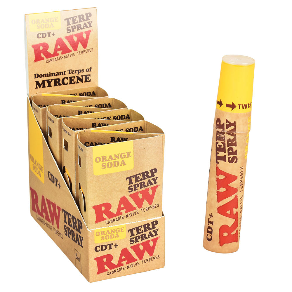 RAW CDT+ Terp Spray | 5ml | 8pc Display, BDD Wholesale