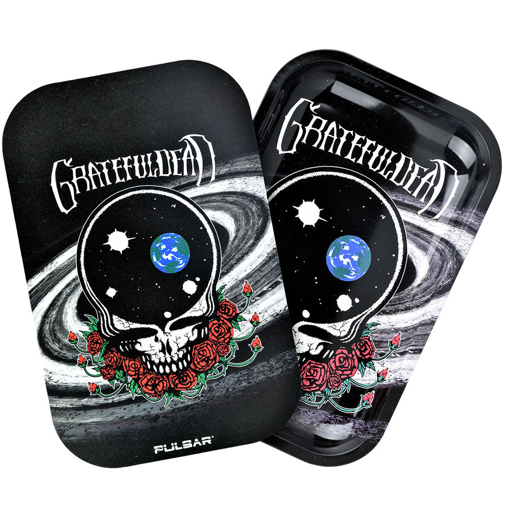 Grateful Dead x Pulsar Rolling Tray Kit | 11"x7" | Space Your Face, BDD Wholesale