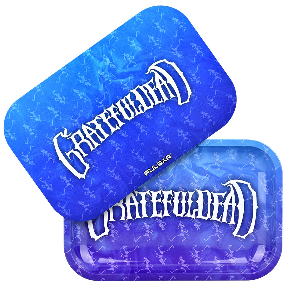 Grateful Dead x Pulsar Rolling Tray Kit | 11"x7" | Dancing Skellies, BDD Wholesale