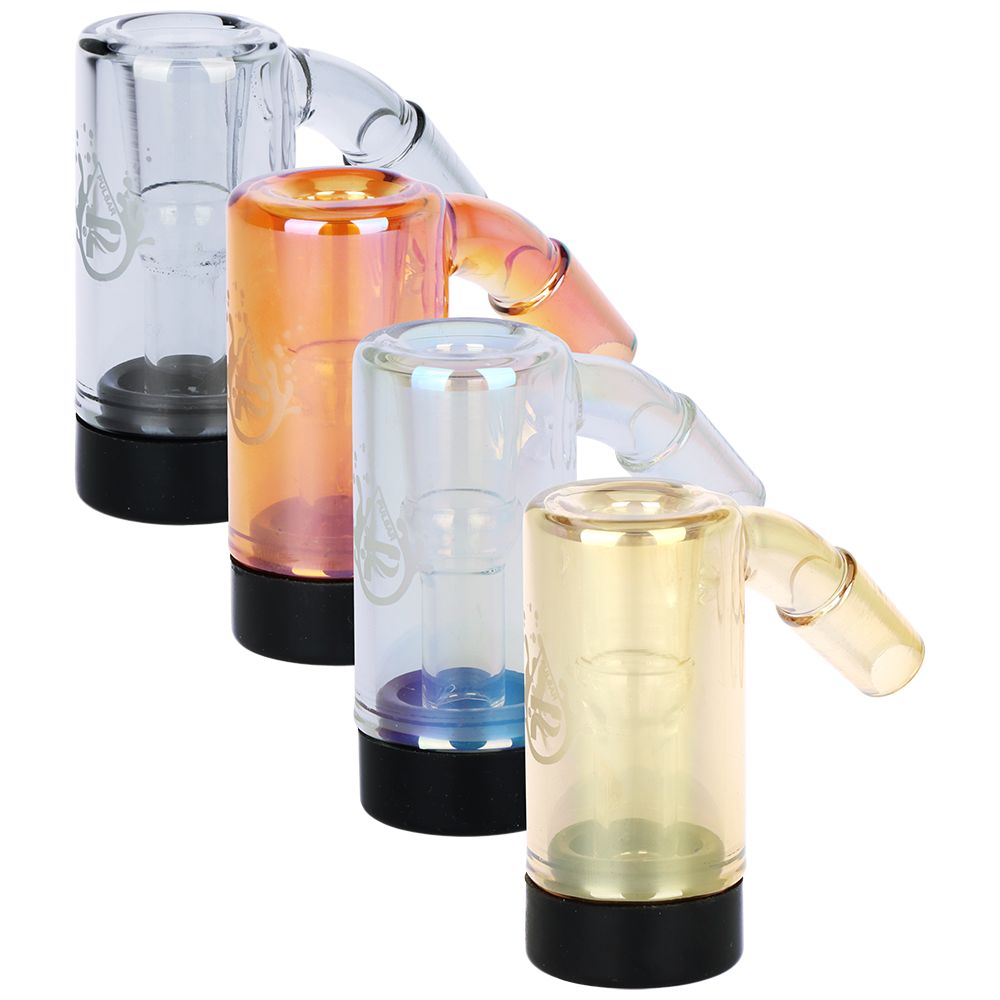 Pulsar Electroplated Glass Oil Reclaimer | 2.75" | 14mm | Assorted Colors | 4ct Bundle, BDD Wholesale