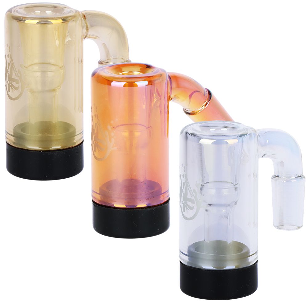 Pulsar Electroplated Glass Oil Reclaimer | 2.75" | 14mm | Assorted Colors | 4ct Bundle, BDD Wholesale