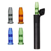 Pulsar Bullet Tip Glass Mouthpiece Attachment for Puffco Pivot w/ Display Stand - Colors Vary, BDD Wholesale
