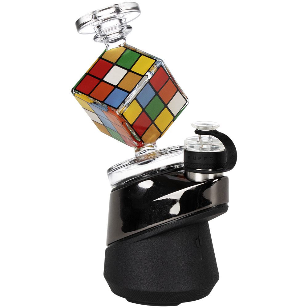 Pulsar Cubez Dry Glass Attachment for Puffco Peak/Pro - 4.2", BDD Wholesale