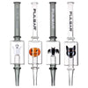 4CT BUNDLE - Pulsar Halloween Glass Dab Straw - 7" / Designs Vary, BDD Wholesale